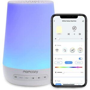 Sound Machine, White Noise Machine for Baby Sleeping with Night Light (Blue)